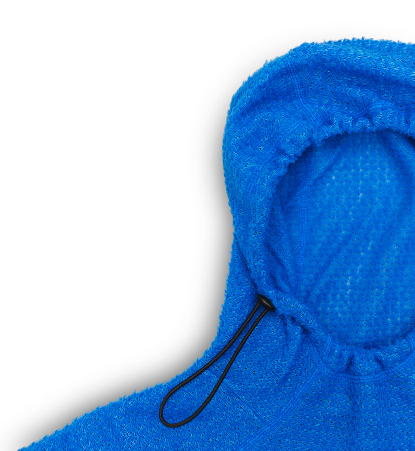 Adjustable hood of Alpha Ultralight hoodie from Squak Mountain Co.